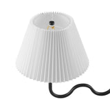Wave Black Squiggle 2-Arm Pendant Light - Ornate Home