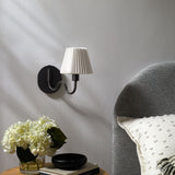 Wave Black Squiggle Arm Wall Sconce - Ornate Home