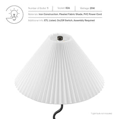 Wave Black Squiggle Table Lamp - Ornate Home