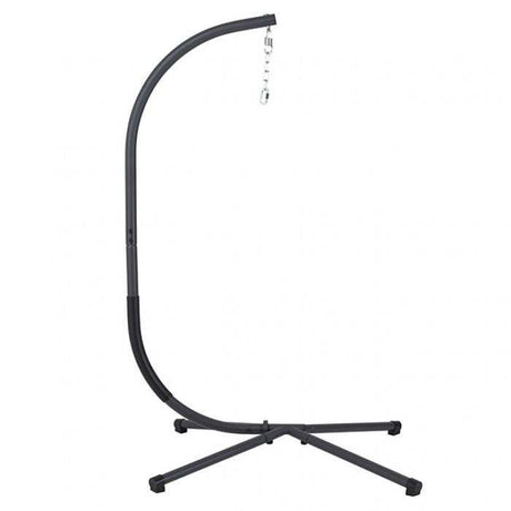 Wave Black Swing Chair Stand - Ornate Home