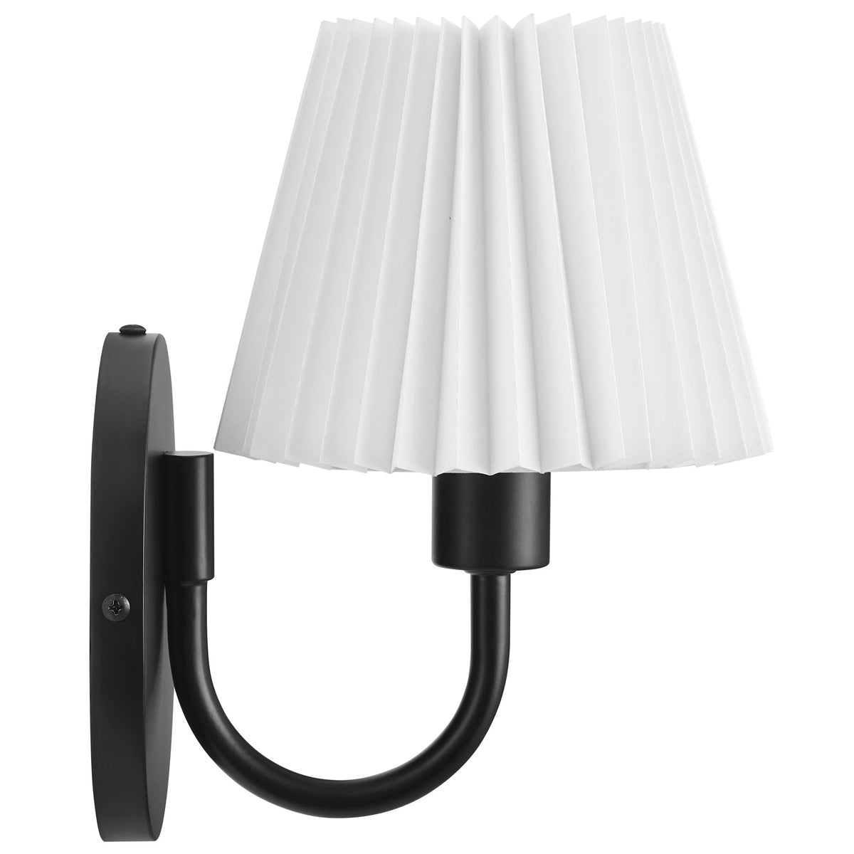 Wave Black Wall Sconce - Ornate Home