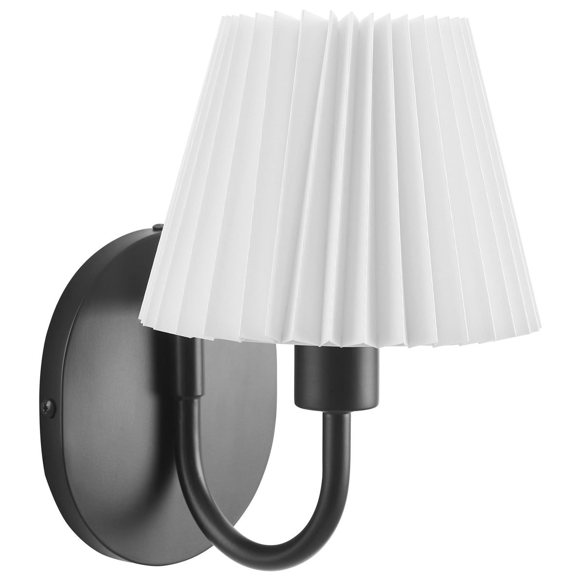 Wave Black Wall Sconce - Ornate Home