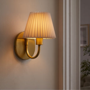 Wave Brass Wall Sconce - Ornate Home
