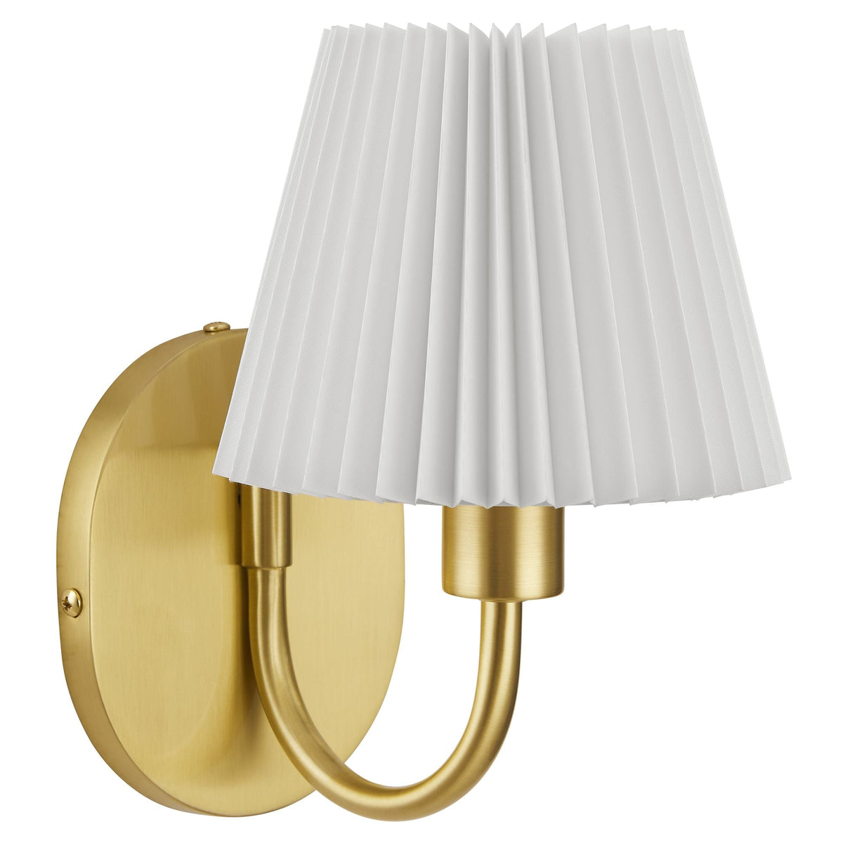 Wave Brass Wall Sconce - Ornate Home