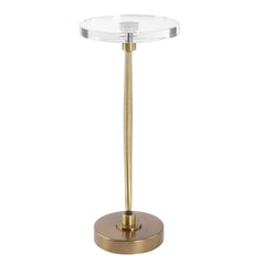 Waveney Brass Drink Table - Ornate Home