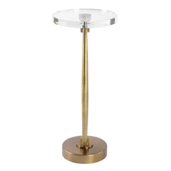Waveney Brass Drink Table - Ornate Home