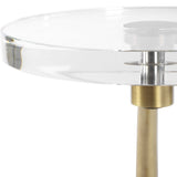 Waveney Brass Drink Table - Ornate Home