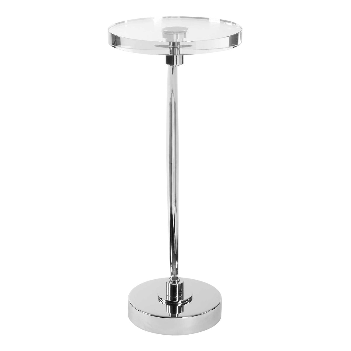 Waveney Nickel Drink Table - Ornate Home