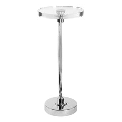 Waveney Nickel Drink Table - Ornate Home