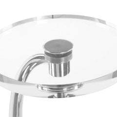 Waveney Nickel Drink Table - Ornate Home