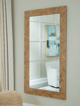 Waylane Brown Floor Mirror - Ornate Home