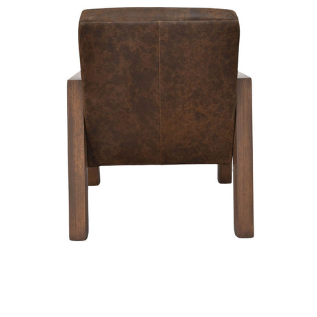 Waylon Brown Arm Chair - Ornate Home