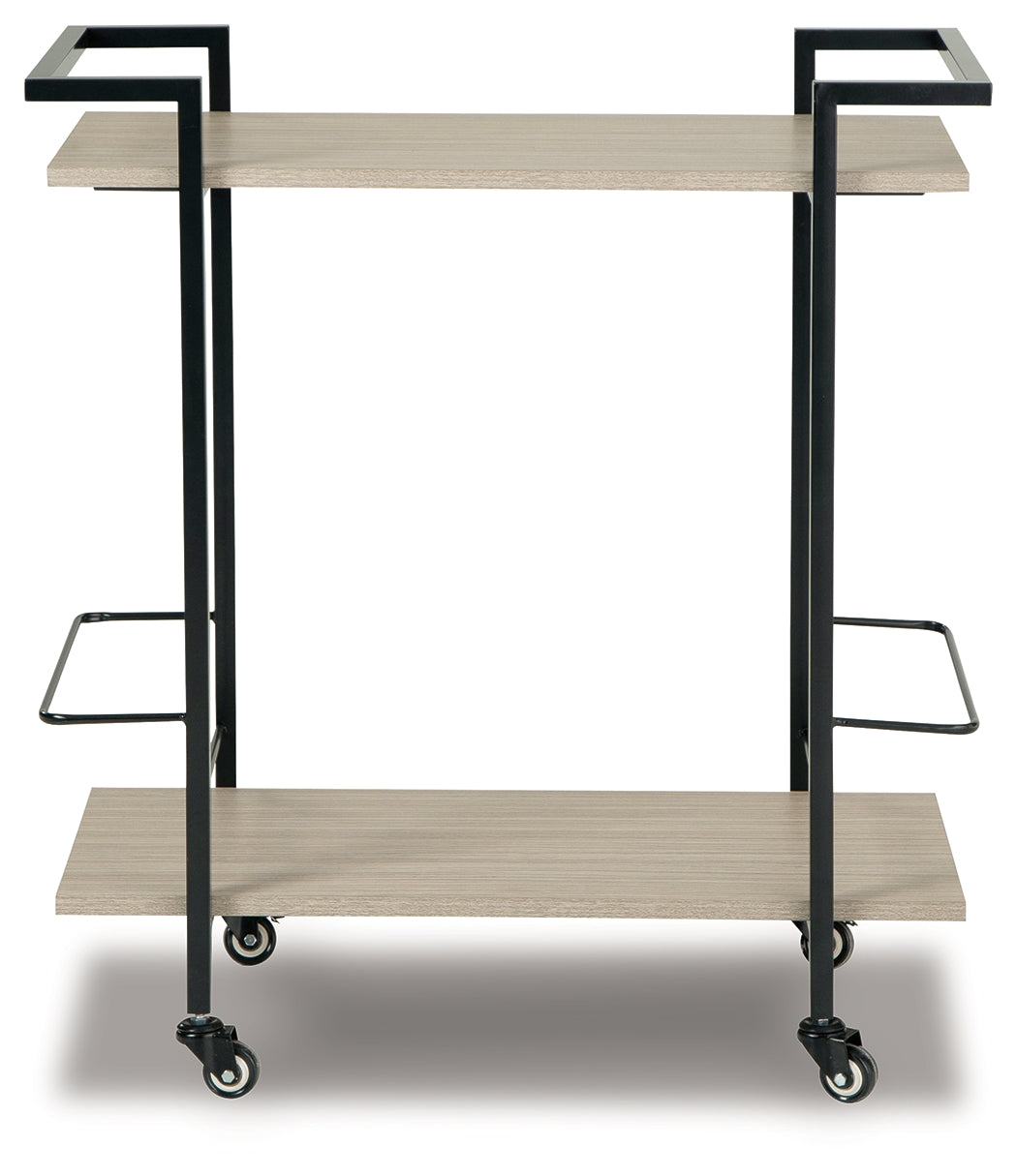 Waylowe Brown/Black Bar Cart (Online Special Price) - Ornate Home