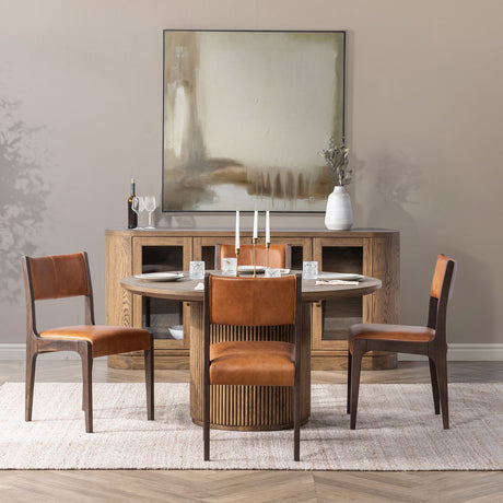 Wayne Tan Dining Chair - Ornate Home