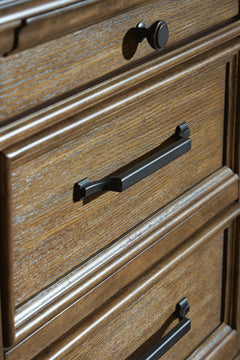 Waynely Medium Brown Dresser - Ornate Home