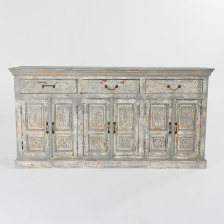 Wd Distressed Sideboard - Ornate Home