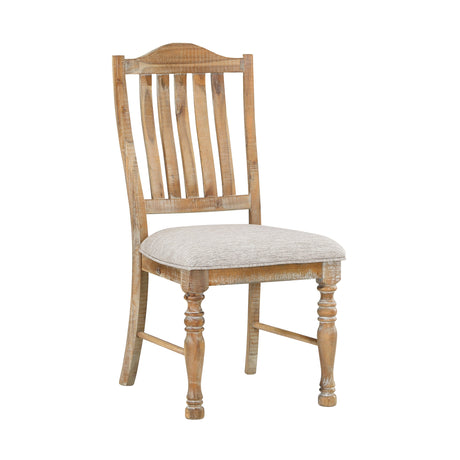 Weatherford Gray/Brown Side Chair (Set of 2) - Ornate Home