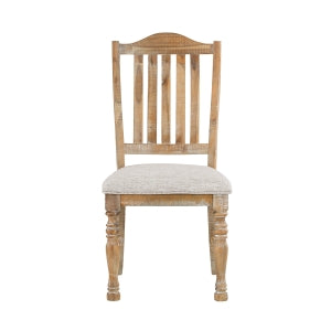 Weatherford Gray/Brown Side Chair (Set of 2) - Ornate Home
