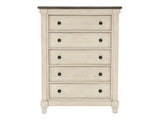 Weaver Antique White Chest - Ornate Home