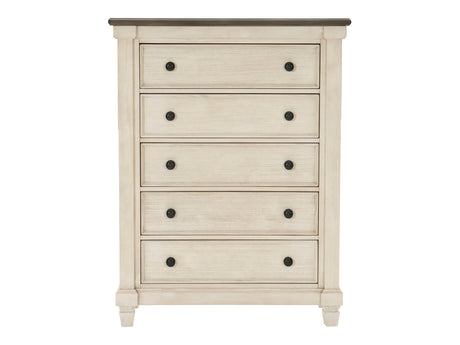 Weaver Antique White Chest - Ornate Home