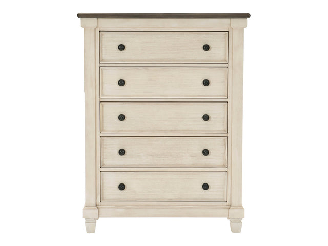 Weaver Antique White Chest - Ornate Home