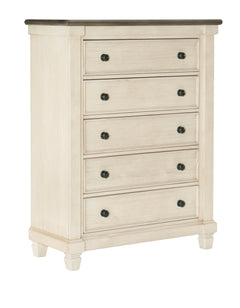 Weaver Antique White Chest - Ornate Home
