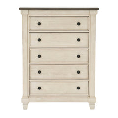 Weaver Antique White Chest - Ornate Home