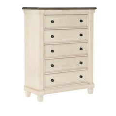 Weaver Antique White Chest - Ornate Home