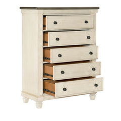 Weaver Antique White Chest - Ornate Home