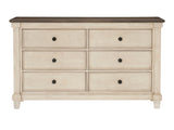 Weaver Antique White Dresser - Ornate Home