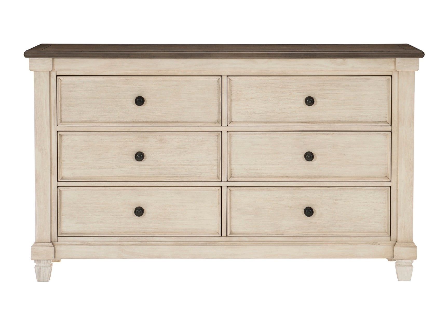 Weaver Antique White Dresser - Ornate Home