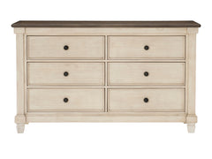 Weaver Antique White Dresser - Ornate Home