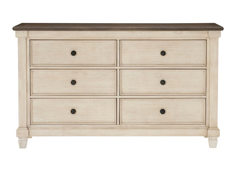 Weaver Antique White Dresser - Ornate Home