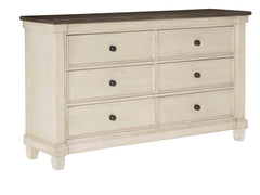 Weaver Antique White Dresser - Ornate Home