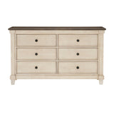 Weaver Antique White Dresser - Ornate Home
