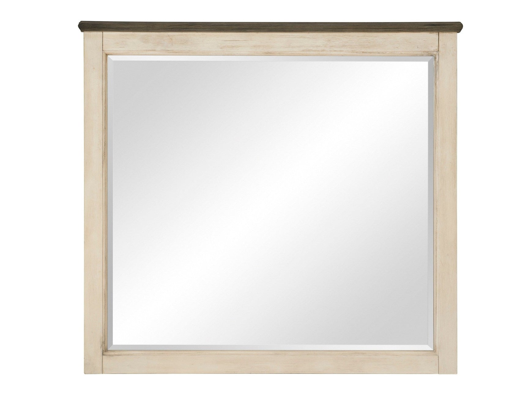 Weaver Antique White Mirror - Ornate Home