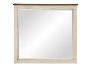 Weaver Antique White Mirror - Ornate Home