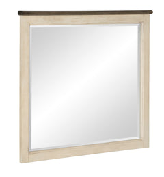 Weaver Antique White Mirror - Ornate Home