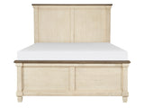 Weaver Antique White Queen Bed - Ornate Home