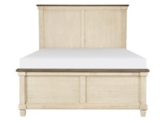 Weaver Antique White Queen Bed - Ornate Home