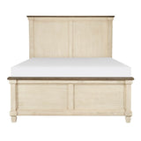 Weaver Antique White Queen Bed - Ornate Home