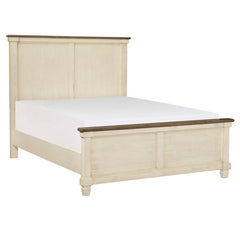 Weaver Antique White Queen Bed - Ornate Home