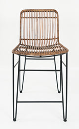 Weaver Brown Hairpin Counter Stool (Set of 2) - Ornate Home
