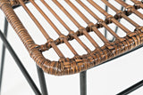 Weaver Brown Hairpin Counter Stool (Set of 2) - Ornate Home