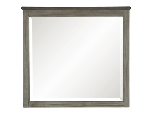 Weaver Coffee/Antique Gray Mirror - Ornate Home