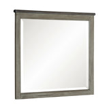 Weaver Coffee/Antique Gray Mirror - Ornate Home