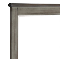 Weaver Coffee/Antique Gray Mirror - Ornate Home