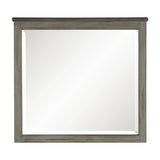 Weaver Coffee/Antique Gray Mirror - Ornate Home