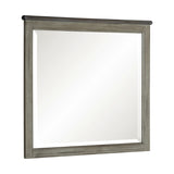 Weaver Coffee/Antique Gray Mirror - Ornate Home