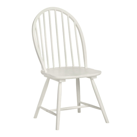 Weaver White Dining Chair (Set of 2) - Ornate Home